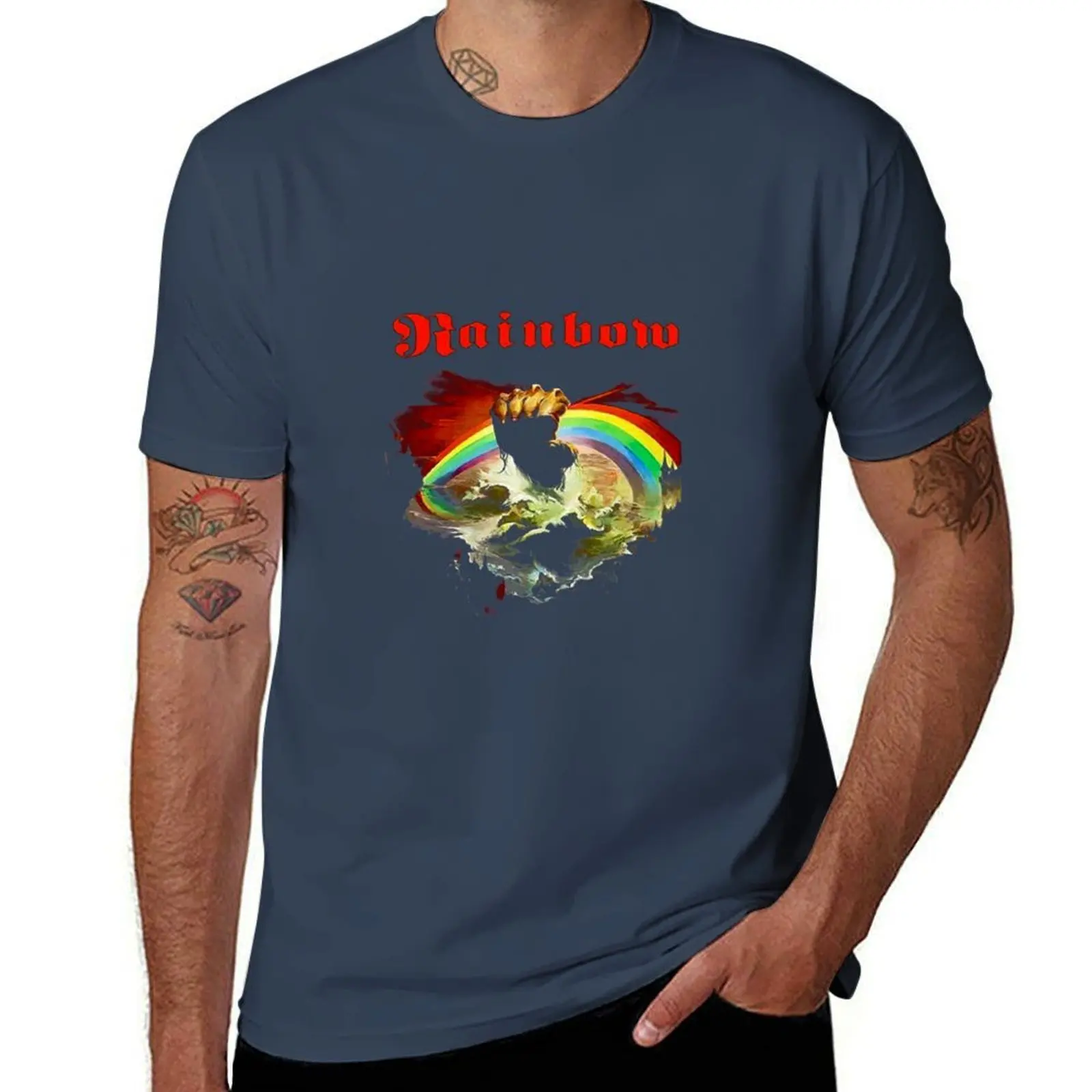 Rainbow Rising Ritchie Blackmore Rock T-Shirt Minimal Art Print T-Shirt
Rainbow Rising Ritchie Blackmore Rock T-Shirt Minimal Art Print T-Shirt