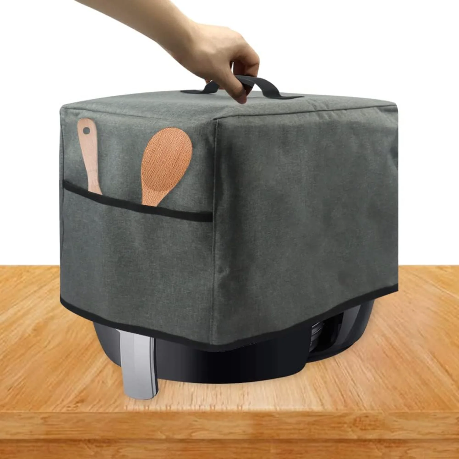 Air Fryer Dust Cover, Pressure Cooker with Accessory Pocket, Small Appliance Covers Case Protections Protector, Waterproof, D
Air Fryer Dust Cover, Pressure Cooker with Accessory Pocket, Small Appliance Covers Case Protections Protector, Waterproof, D