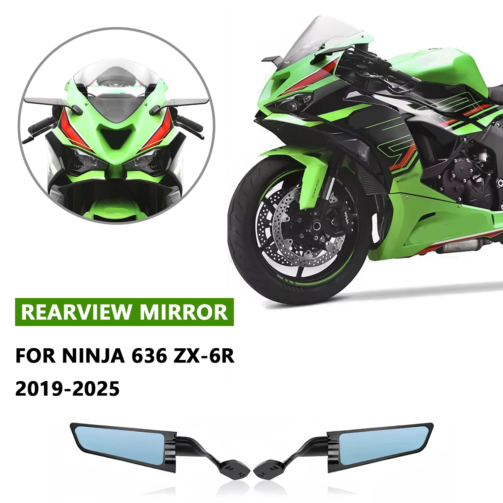 Для Ninja 636 ZX 6R zx6r 2019-2025 невидимое зеркало заднего вида спортивные крылышки регулируемое зеркало заднего вида аксессуары для мотоциклов
Для Ninja 636 ZX 6R zx6r 2019-2025 невидимое зеркало заднего вида спортивные крылышки регулируемое зеркало заднего вида аксессуары для мотоциклов