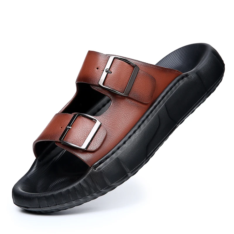 DIMANYU Genuine Leather Slippers Men 2026 New Summer Anti-slip Wear-resistant Slippers Men Outdoor Flat Beach Slippers Men
DIMANYU Genuine Leather Slippers Men 2026 New Summer Anti-slip Wear-resistant Slippers Men Outdoor Flat Beach Slippers Men
