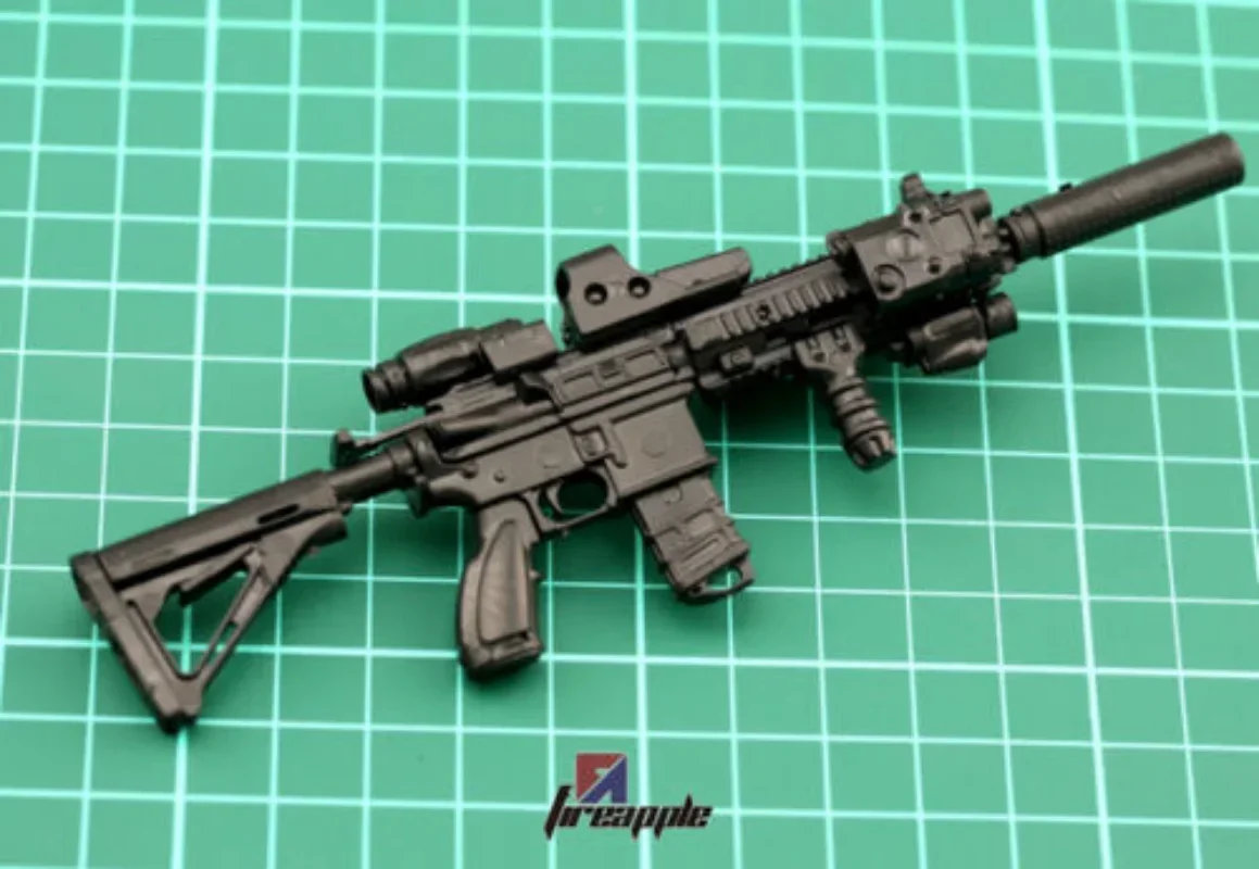 Масштаб 1:6, модель оружия в сборе, штурмовой винтовка, пистолет 4D, черный HK416 для фигурки 12 дюймов
Масштаб 1:6, модель оружия в сборе, штурмовой винтовка, пистолет 4D, черный HK416 для фигурки 12 дюймов