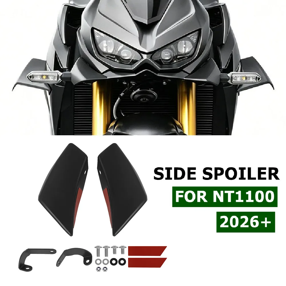 Motorcycle Front Side Spoilers For KAWASAKI Z1100 Z 1100 SE 2026 Naked Downforce Aerodynamic Wind Deflector Wing Side Winglet
Motorcycle Front Side Spoilers For KAWASAKI Z1100 Z 1100 SE 2026 Naked Downforce Aerodynamic Wind Deflector Wing Side Winglet