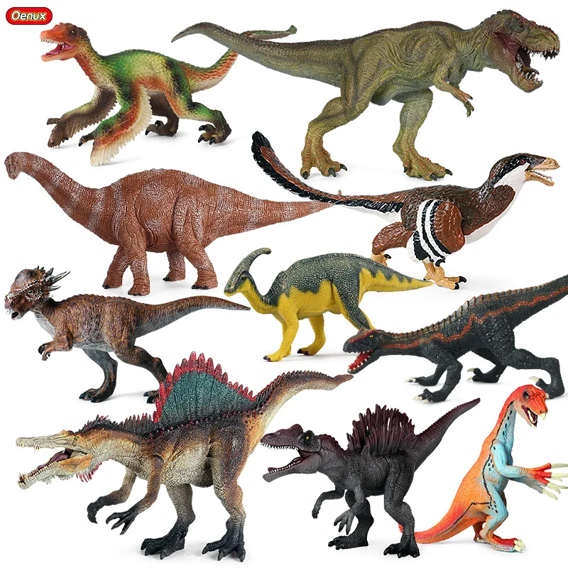 Oenux Simulation Jurassic Dionsaur Figurines Deinonychus Triceratops Indoraptor T-REX Model Action Figures Decoration Kids Toy
Oenux Simulation Jurassic Dionsaur Figurines Deinonychus Triceratops Indoraptor T-REX Model Action Figures Decoration Kids Toy