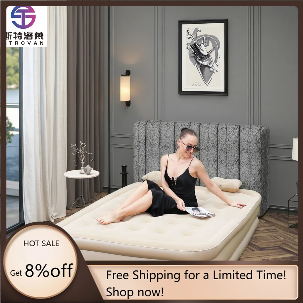 STLF WJW Modern Automatic Inflatable Air Mattress Single Double Size Foldable PVC Built-in Pump for Outdoor Indoor Use Hospital
STLF WJW Modern Automatic Inflatable Air Mattress Single Double Size Foldable PVC Built-in Pump for Outdoor Indoor Use Hospital