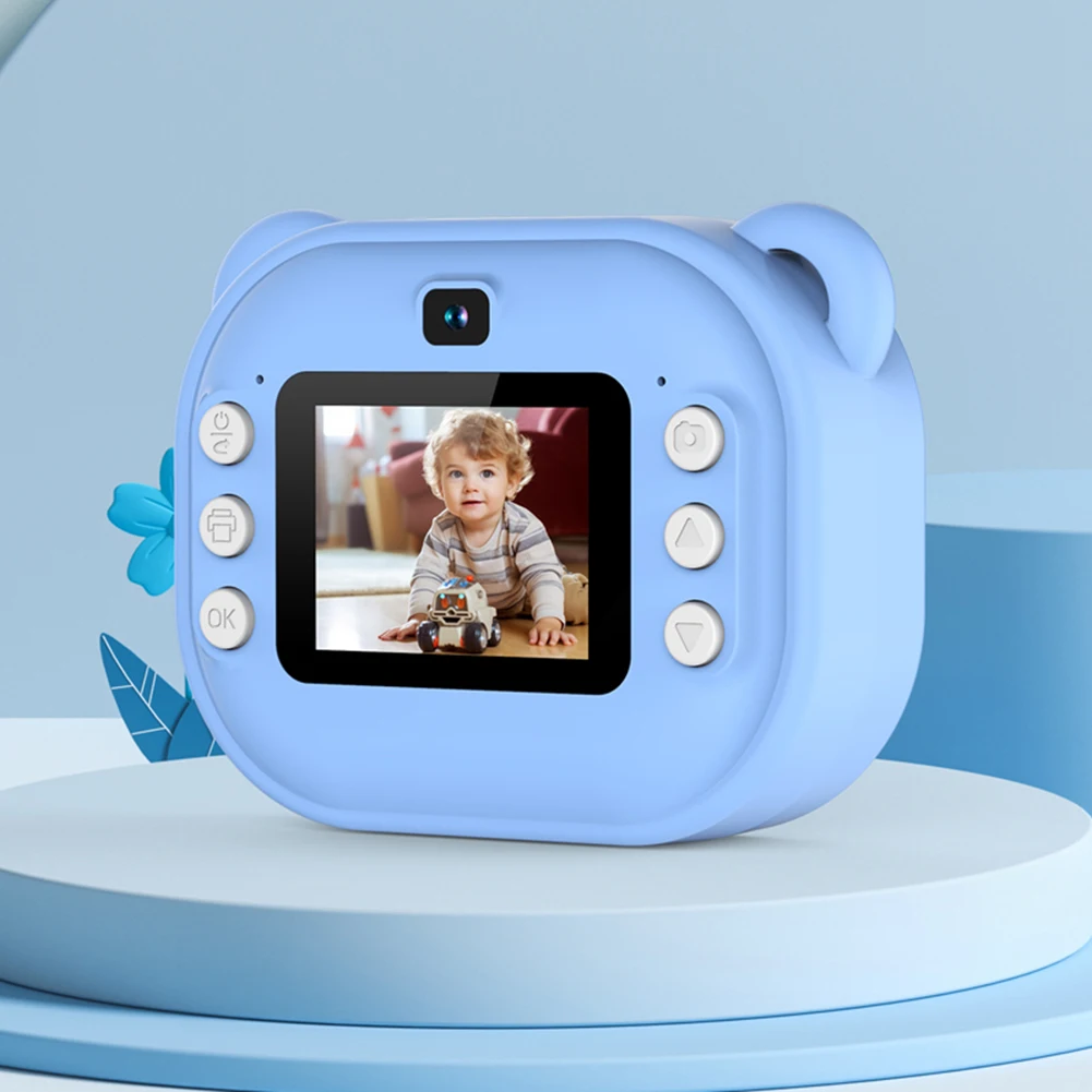 Kids Mini Instant Print Camera 2.0Inch IPS Screen Child Camera 24MP HD 1080P Video Selfie Video Camera Gift for Birthday/Holiday
Kids Mini Instant Print Camera 2.0Inch IPS Screen Child Camera 24MP HD 1080P Video Selfie Video Camera Gift for Birthday/Holiday
