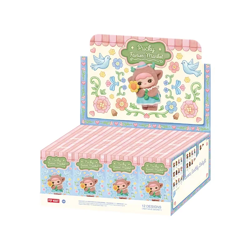 POPMART PUCKY Fairies Market Series Mystery Box Genuine Blind Box Guess Toys Bag Anime Figure Desktop Ornaments Model Gift Girl
POPMART PUCKY Fairies Market Series Mystery Box Genuine Blind Box Guess Toys Bag Anime Figure Desktop Ornaments Model Gift Girl