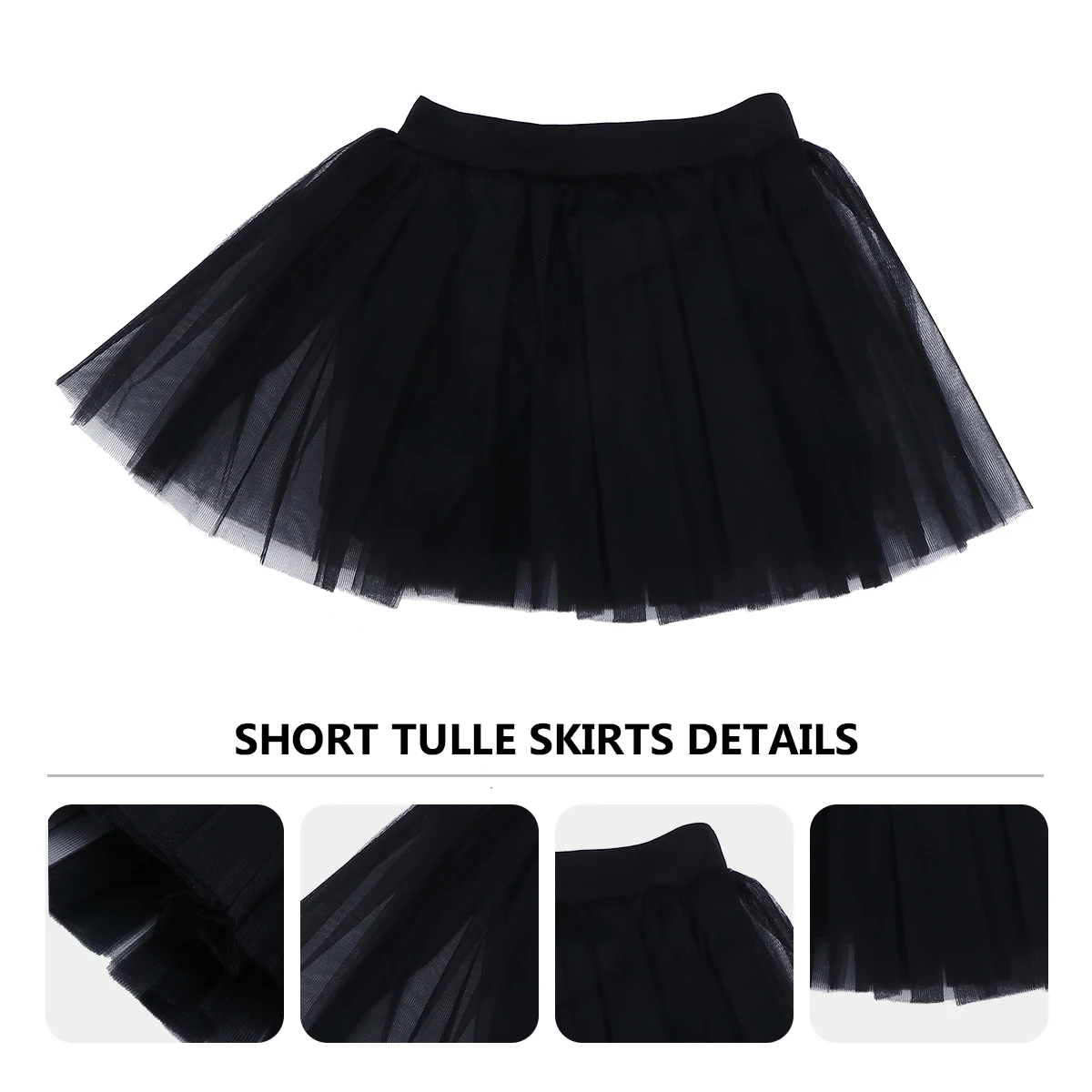Three Layer Tutu Skirt Women Mesh Gauze Short Tulle Red Yellow Party Dress Up Accessory Halloween Costumes Dance Events
Three Layer Tutu Skirt Women Mesh Gauze Short Tulle Red Yellow Party Dress Up Accessory Halloween Costumes Dance Events