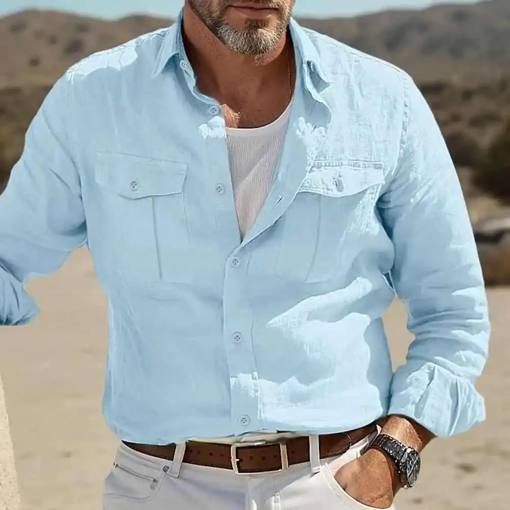 Men's Casual Cotton Linen Shirts Hawaiian Style Gradient Sun Protection Treatment Ice Sensation Special Wide Fit Elderly Suit...
Men's Casual Cotton Linen Shirts Hawaiian Style Gradient Sun Protection Treatment Ice Sensation Special Wide Fit Elderly Suit...