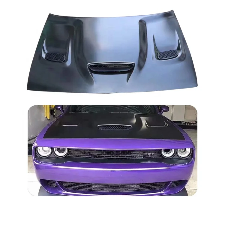 Hood for 08 - 2020 Dodge Challenger Hellcat Style Hood Scoop Air Intake Vent Aluminum
Hood for 08 - 2020 Dodge Challenger Hellcat Style Hood Scoop Air Intake Vent Aluminum