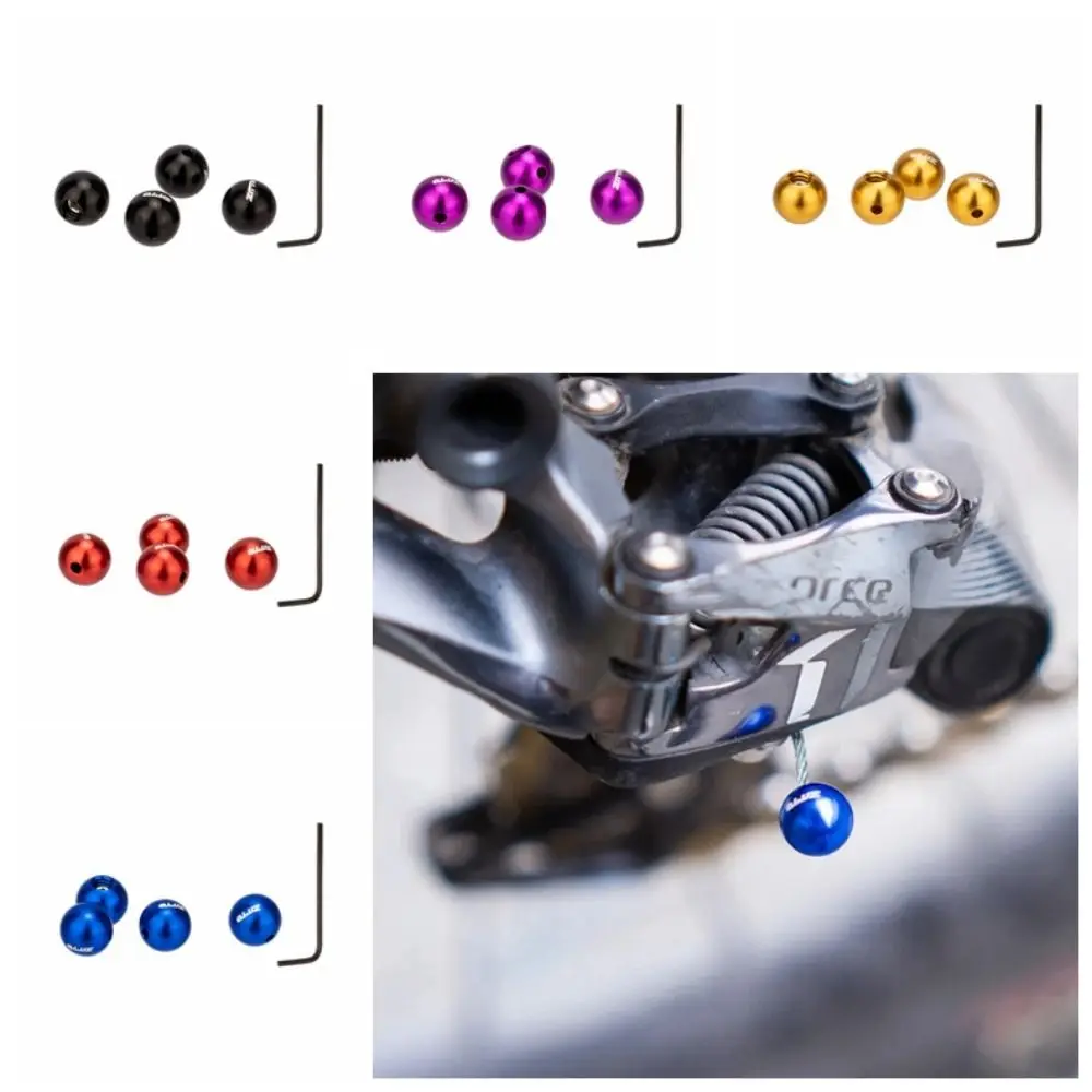 4pcs Ball End Caps Bike Inner Wire Ball End Caps Bicycle Brake Inner Line Cap Bike Brake Cable Cap Reusable Colored
4pcs Ball End Caps Bike Inner Wire Ball End Caps Bicycle Brake Inner Line Cap Bike Brake Cable Cap Reusable Colored