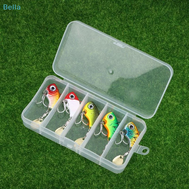 ♩5Pcs Fishing Lure Kit 7g/14g/20g Metal VIB Artificial Bait Sinking Spinner Spoon Fishing Accessories Jigs Fishing Tackle
♩5Pcs Fishing Lure Kit 7g/14g/20g Metal VIB Artificial Bait Sinking Spinner Spoon Fishing Accessories Jigs Fishing Tackle