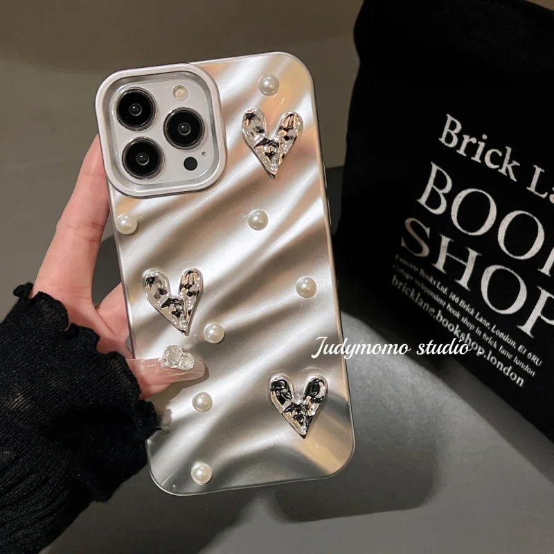 Luxury 3D Matte Plating Silver Phone Case For iPhone 15 14 13 12 11 Pro Max Cool Metal Style Soft Silicone Back Cover Cases
Luxury 3D Matte Plating Silver Phone Case For iPhone 15 14 13 12 11 Pro Max Cool Metal Style Soft Silicone Back Cover Cases