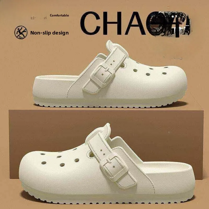Women's Thick Bottom Sandals 2026 New Summer Anti-Slip Anti-Odor Office Slippers Slip-On EVA Material
Women's Thick Bottom Sandals 2026 New Summer Anti-Slip Anti-Odor Office Slippers Slip-On EVA Material