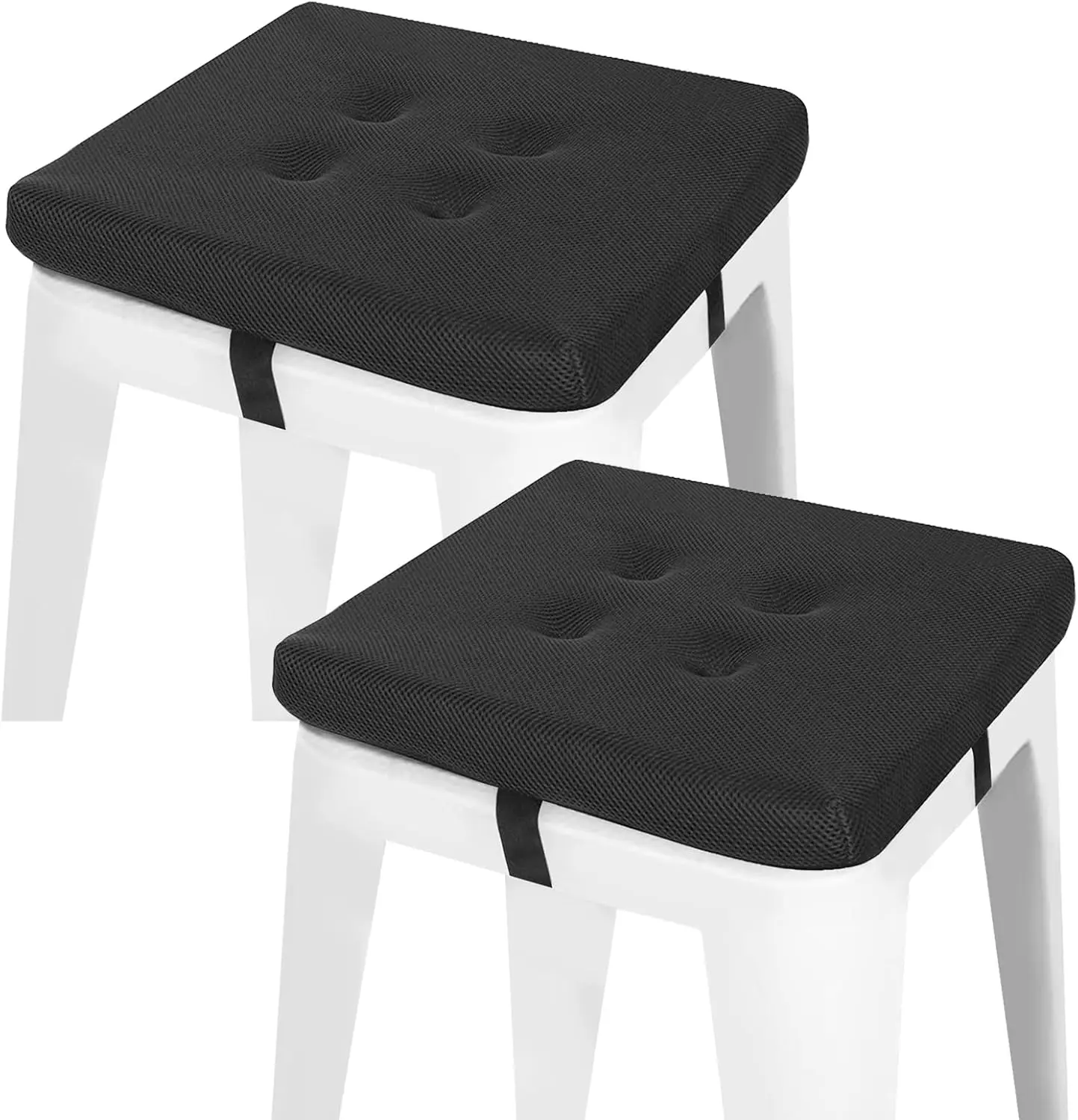 12 Hes Square Stool Cushions With Ties Set Of 2 For Bar Stool, Breathable Square Chair Pads Seat Cushions With Non-Slip Bottom
12 Hes Square Stool Cushions With Ties Set Of 2 For Bar Stool, Breathable Square Chair Pads Seat Cushions With Non-Slip Bottom