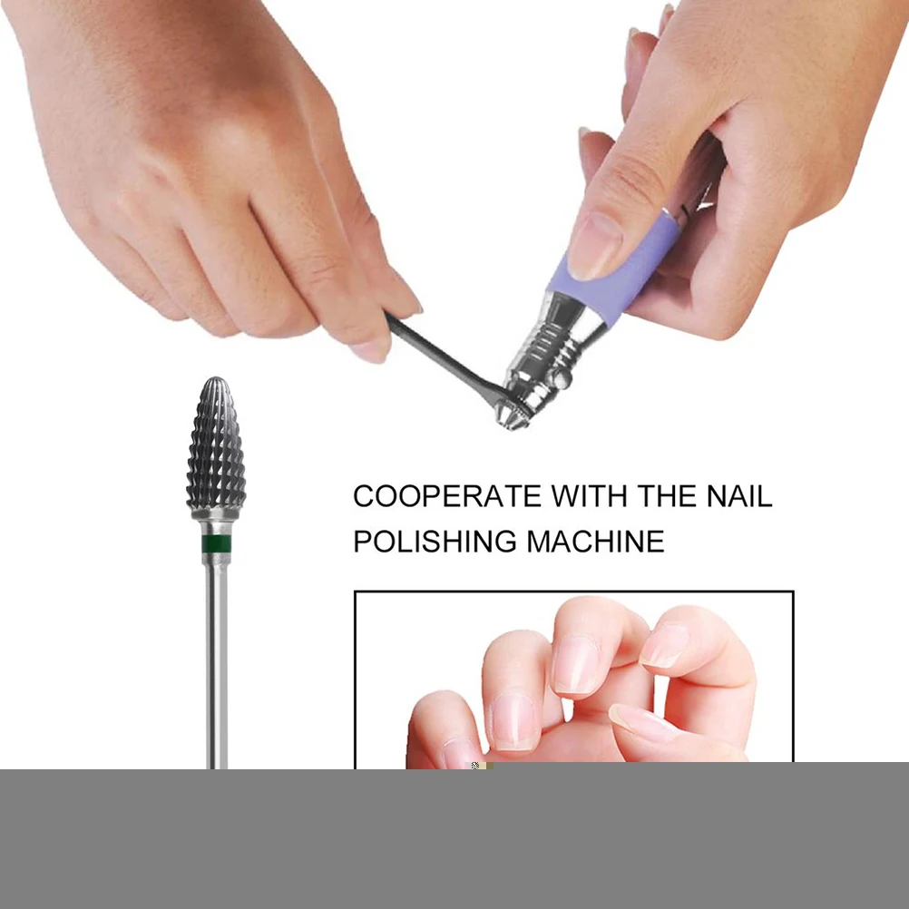 Nail Tools 10 Pcs Tungsten Steel Grinding Head File Drill Bit Polish Remove Dead Skin For Nails Accessories
Nail Tools 10 Pcs Tungsten Steel Grinding Head File Drill Bit Polish Remove Dead Skin For Nails Accessories