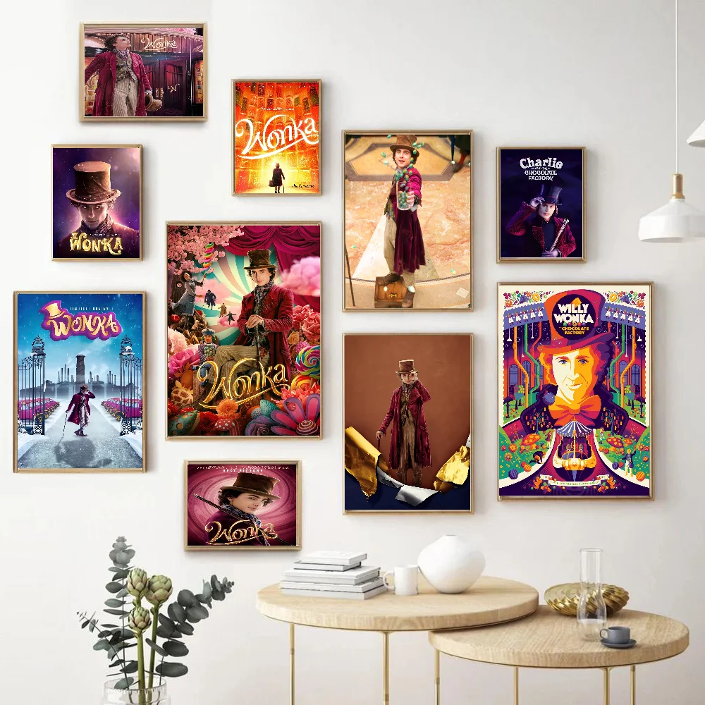 BEAST KINGDOM Charlie Chocolate Movie Sticky Posters Retro Kraft Paper Sticker DIY Room Bar Cafe Aesthetic Art Wall Painting
BEAST KINGDOM Charlie Chocolate Movie Sticky Posters Retro Kraft Paper Sticker DIY Room Bar Cafe Aesthetic Art Wall Painting