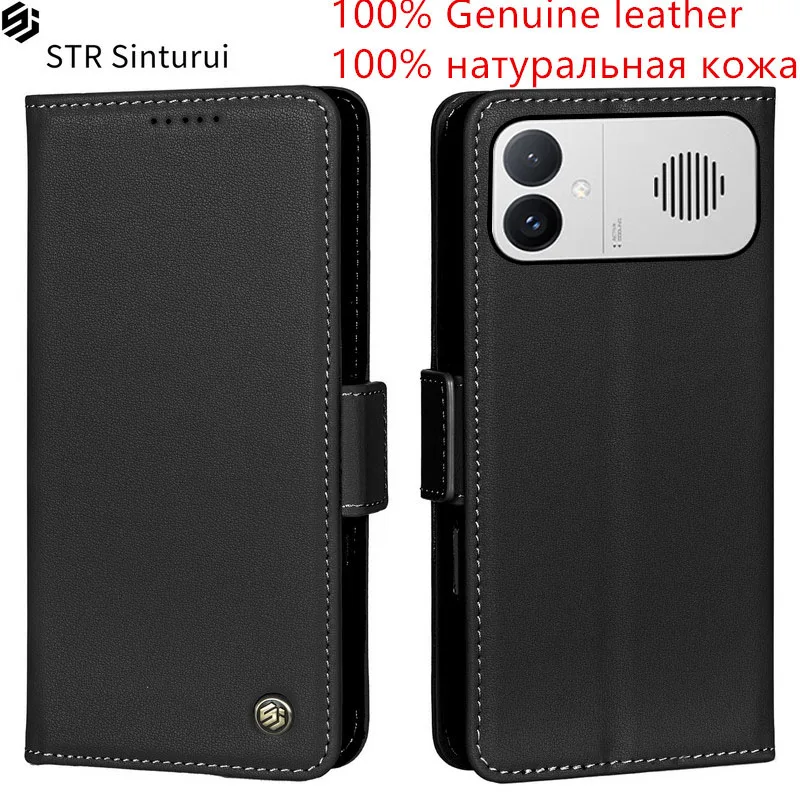 STR Genuine Nappa grain leather card Slot Wallet Cover For Xiaomi Redmi K90 Max Magnetic button Flip shockproof phone Case
STR Genuine Nappa grain leather card Slot Wallet Cover For Xiaomi Redmi K90 Max Magnetic button Flip shockproof phone Case