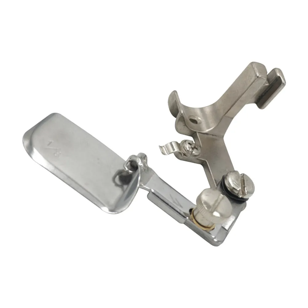 Professional Arc-Shaped Hemmer Presser Foot Stainless Steel Sewing Machine Binder Edging Device Binding Attachment Folder
Professional Arc-Shaped Hemmer Presser Foot Stainless Steel Sewing Machine Binder Edging Device Binding Attachment Folder
