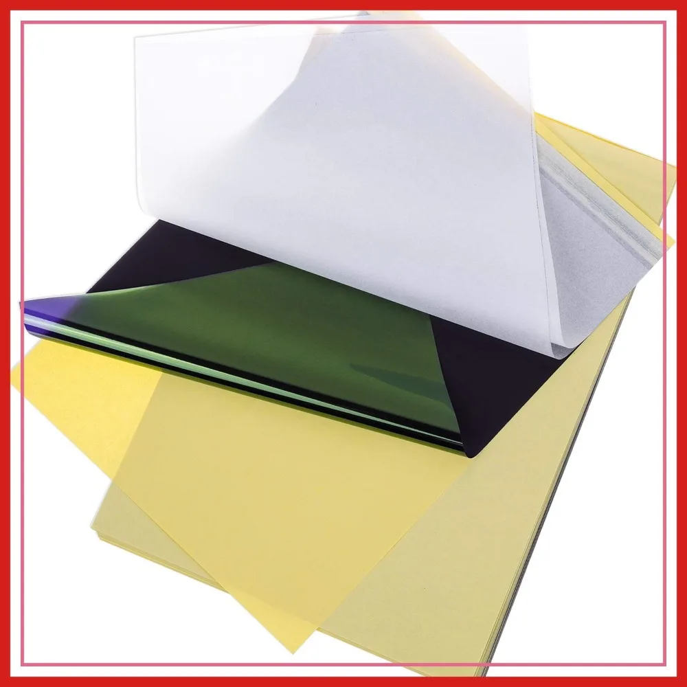 Cridoz 35 Sheets A4 Tattoo Transfer Paper for Stencils
Cridoz 35 Sheets A4 Tattoo Transfer Paper for Stencils