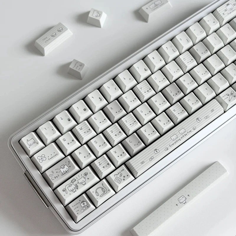 Набор кейкапов PBT MOA Cherry Profile, серая цветовая гамма, ручная работа, для механической клавиатуры
Набор кейкапов PBT MOA Cherry Profile, серая цветовая гамма, ручная работа, для механической клавиатуры