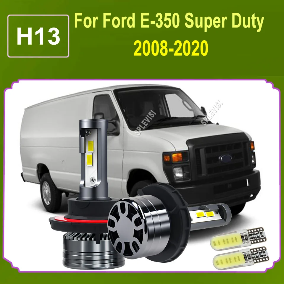 H13 LED Headlight Bulb - No Error Code, Plug & Play, Simple Installation For Ford E-350 Super Duty 2008 2009 2010 2011 2012-2020
H13 LED Headlight Bulb - No Error Code, Plug & Play, Simple Installation For Ford E-350 Super Duty 2008 2009 2010 2011 2012-2020