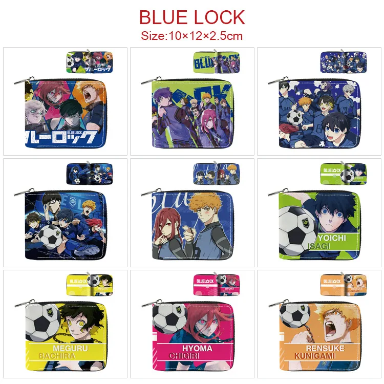 Blue Lock Anime Cartoon Short Zipper Wallet PU Leather Foldable Card Holder Coin Purse Compact Wallet For Students Anime Fans
Blue Lock Anime Cartoon Short Zipper Wallet PU Leather Foldable Card Holder Coin Purse Compact Wallet For Students Anime Fans