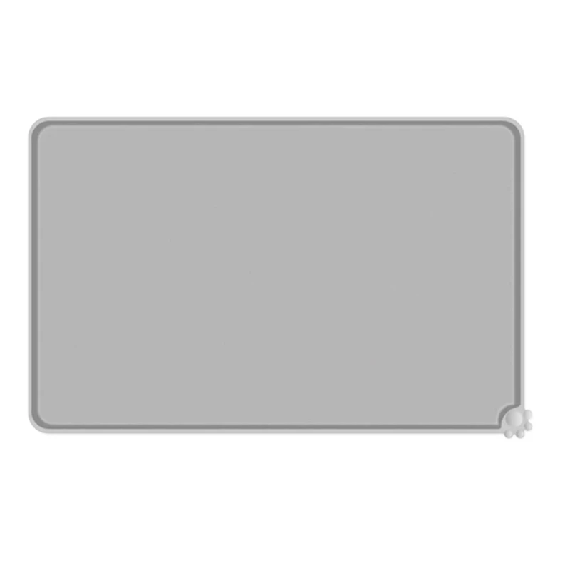 Silicone Pet Food Mats Tray - Non Slip Pet Dog Cat Waterproof Dog Cat Food Mats -Pet Water Mats For Carpet -Gray
Silicone Pet Food Mats Tray - Non Slip Pet Dog Cat Waterproof Dog Cat Food Mats -Pet Water Mats For Carpet -Gray