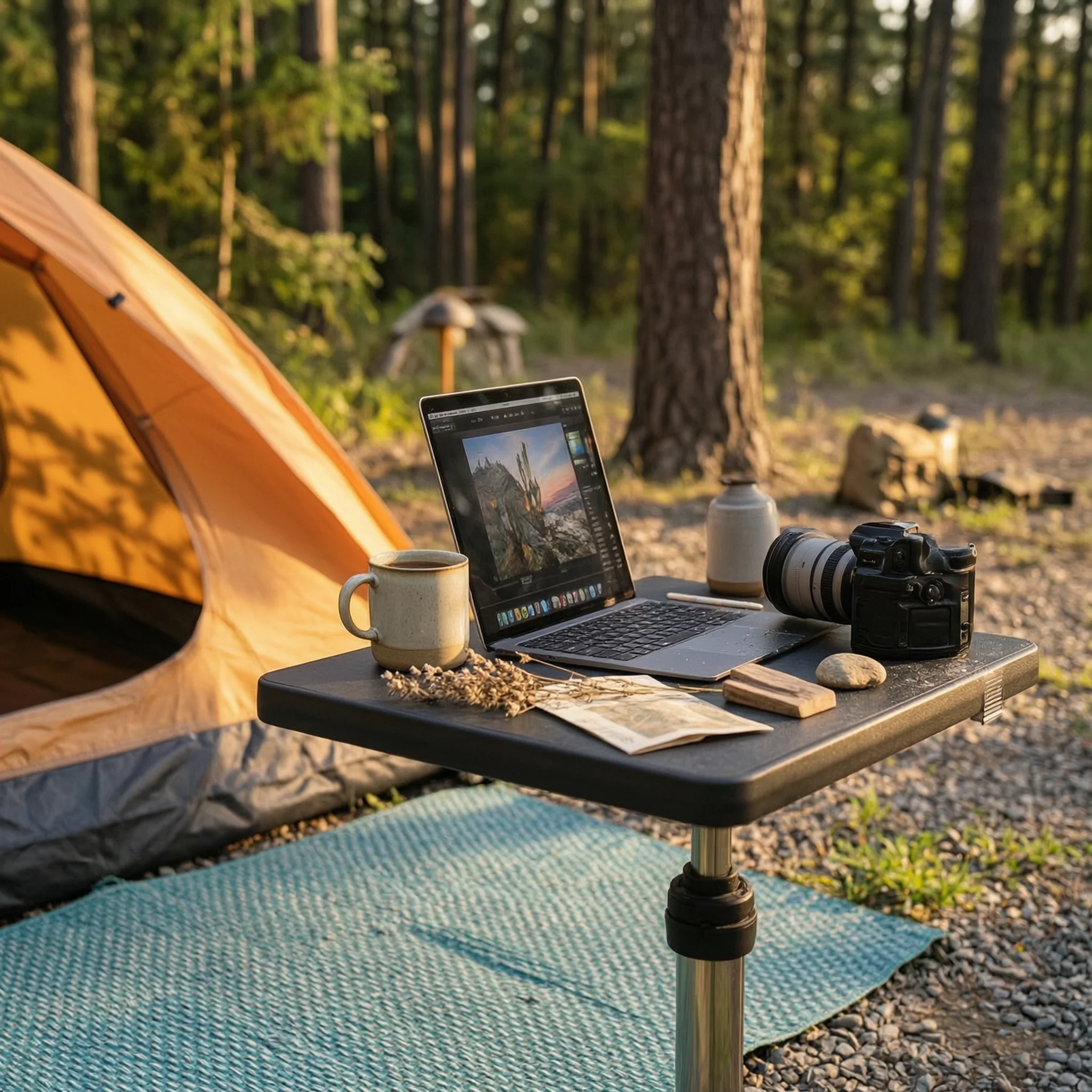 Pneumatic Car Desk Easy to Stow-Away Foldable Car Desk for Camping
Pneumatic Car Desk Easy to Stow-Away Foldable Car Desk for Camping