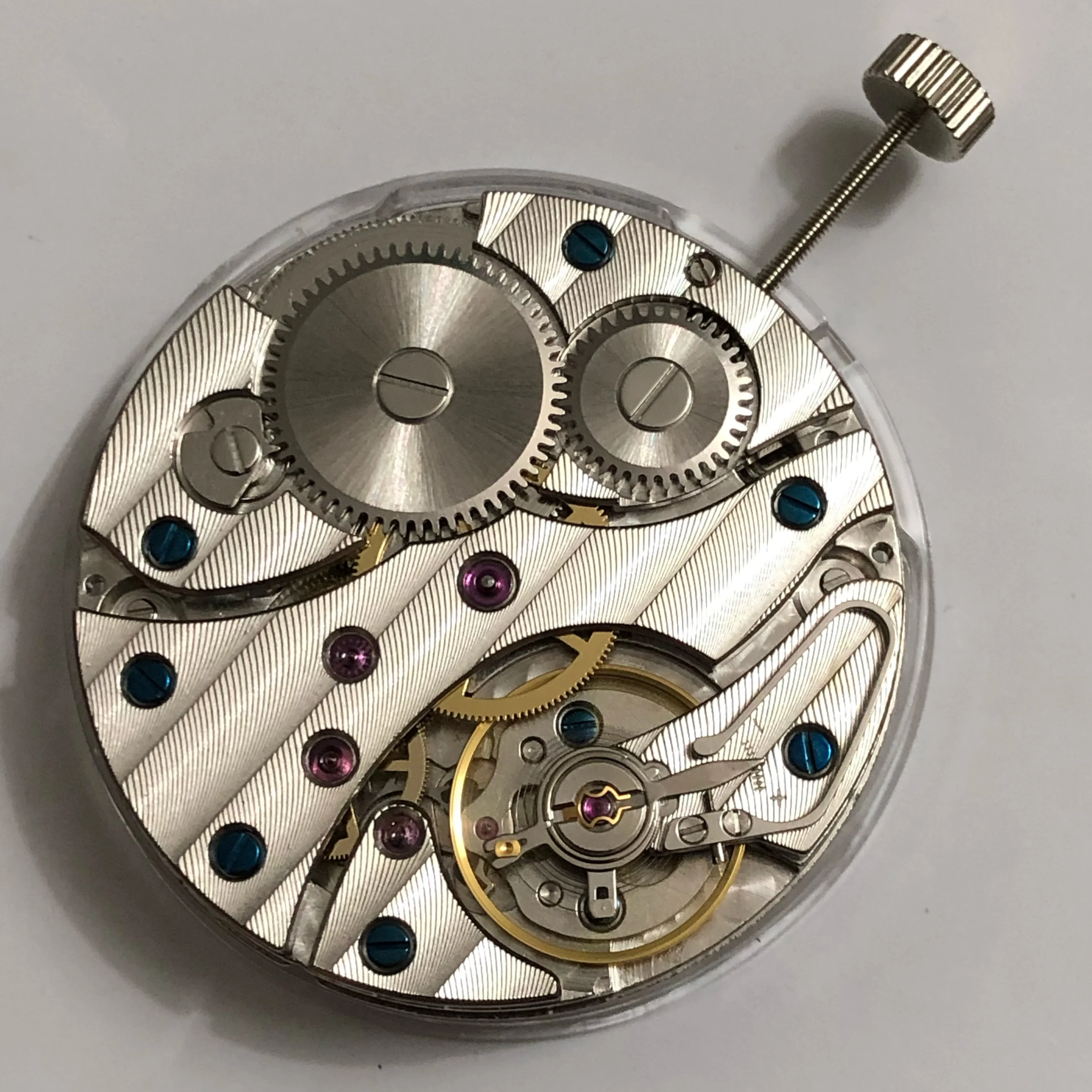 New Swan Neck ST3600 ST3601 Mechanical Movement Replace ETA 6497 Manual Winding 17 Jewels 9H Small Second Mod Mechanism Parts
New Swan Neck ST3600 ST3601 Mechanical Movement Replace ETA 6497 Manual Winding 17 Jewels 9H Small Second Mod Mechanism Parts