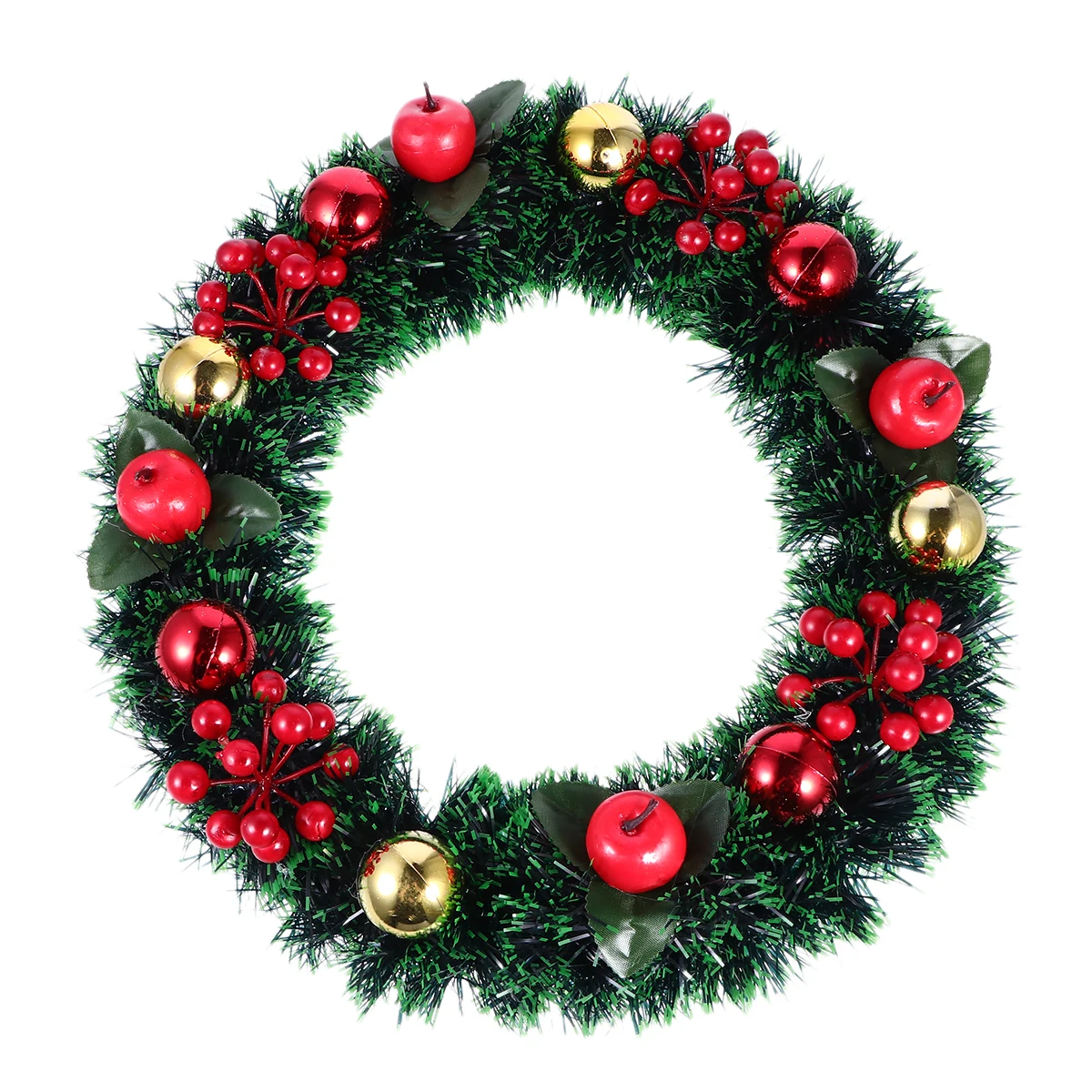 Christmas Wreath Artificial Hair Hoop Creative Fruit Bangle PVC Lightweight Decor Simulated Pine Apple Design Holiday Party
Christmas Wreath Artificial Hair Hoop Creative Fruit Bangle PVC Lightweight Decor Simulated Pine Apple Design Holiday Party