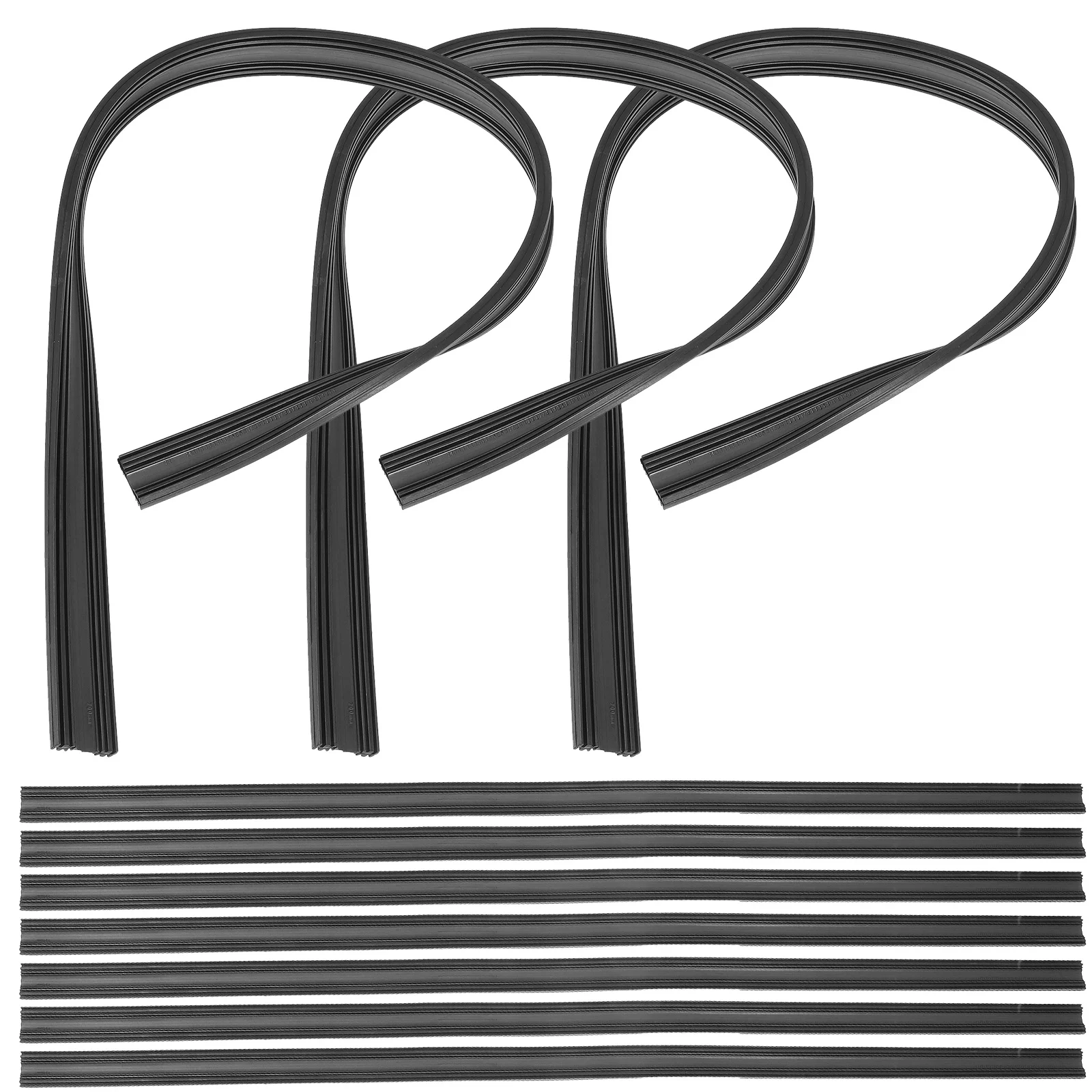 10pcs Frameless Windshield Wiper Strips Car Rubber Strips Universal Auto Refills Durable Heat Resistant Long Lasting Easy
10pcs Frameless Windshield Wiper Strips Car Rubber Strips Universal Auto Refills Durable Heat Resistant Long Lasting Easy