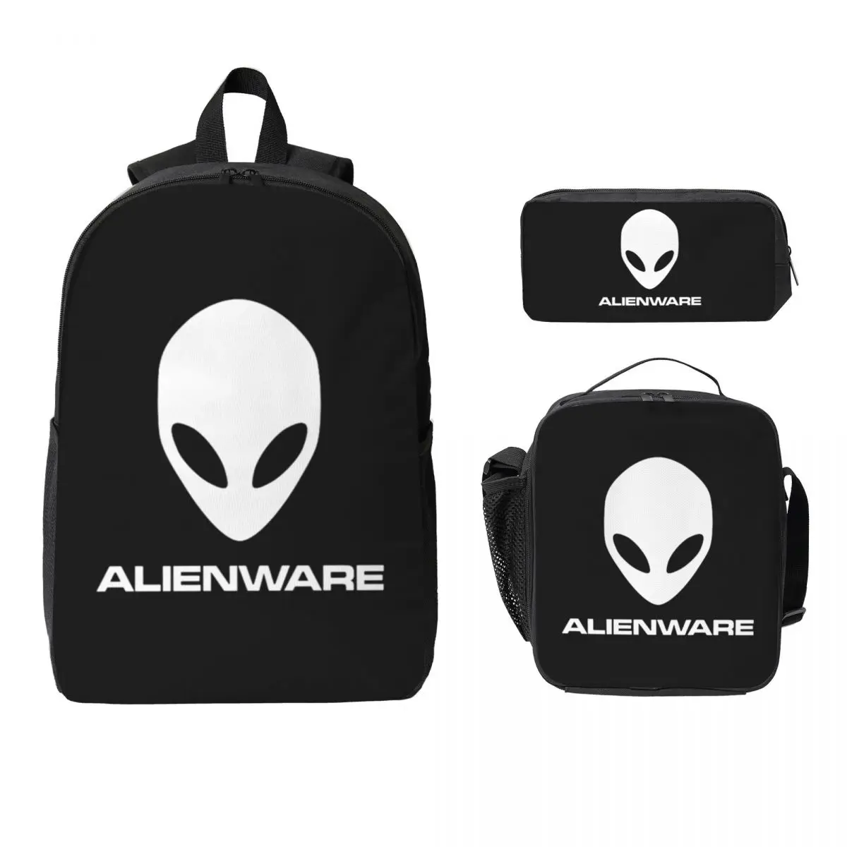 Alienware Dale Backpack Student Boys Girls BookBag School Bag Computer Shoulder Bags 3ps Insulated Lunch Bag Pencil Case
Alienware Dale Backpack Student Boys Girls BookBag School Bag Computer Shoulder Bags 3ps Insulated Lunch Bag Pencil Case