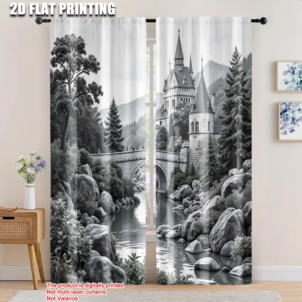 2pcs, 2D flat printing Scene Curtains grey forest 100% Polyester,Without Electricity Festive Backdrops Applies to Apartment
2pcs, 2D flat printing Scene Curtains grey forest 100% Polyester,Without Electricity Festive Backdrops Applies to Apartment