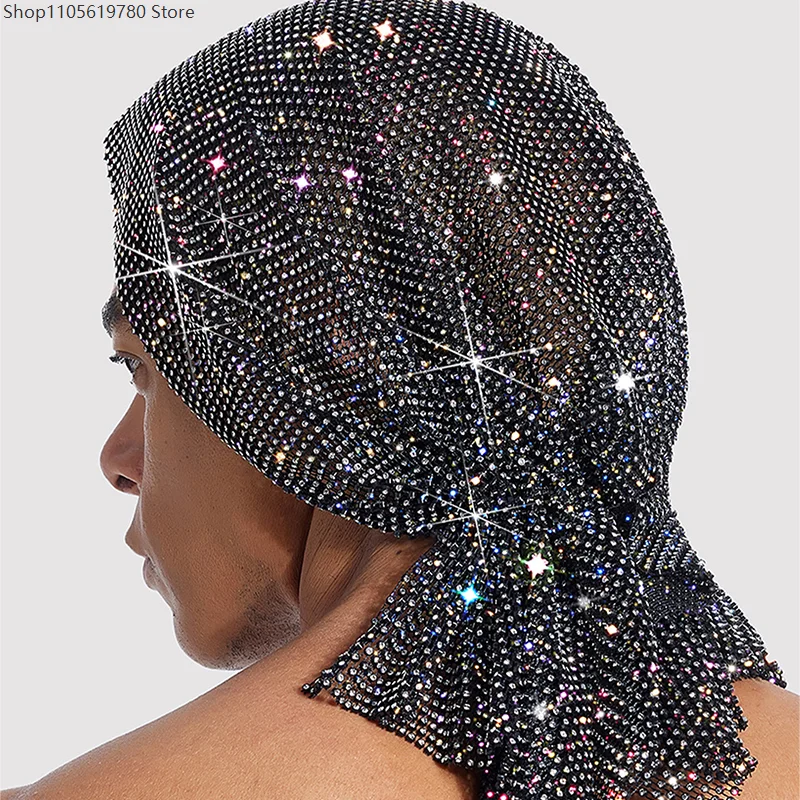 Trendy Glitter Rhinestone Bandana Mesh Bling Headband Headscarf Elastic Crystal Head Wrap Party Nightclub Headpiece Accessories
Trendy Glitter Rhinestone Bandana Mesh Bling Headband Headscarf Elastic Crystal Head Wrap Party Nightclub Headpiece Accessories