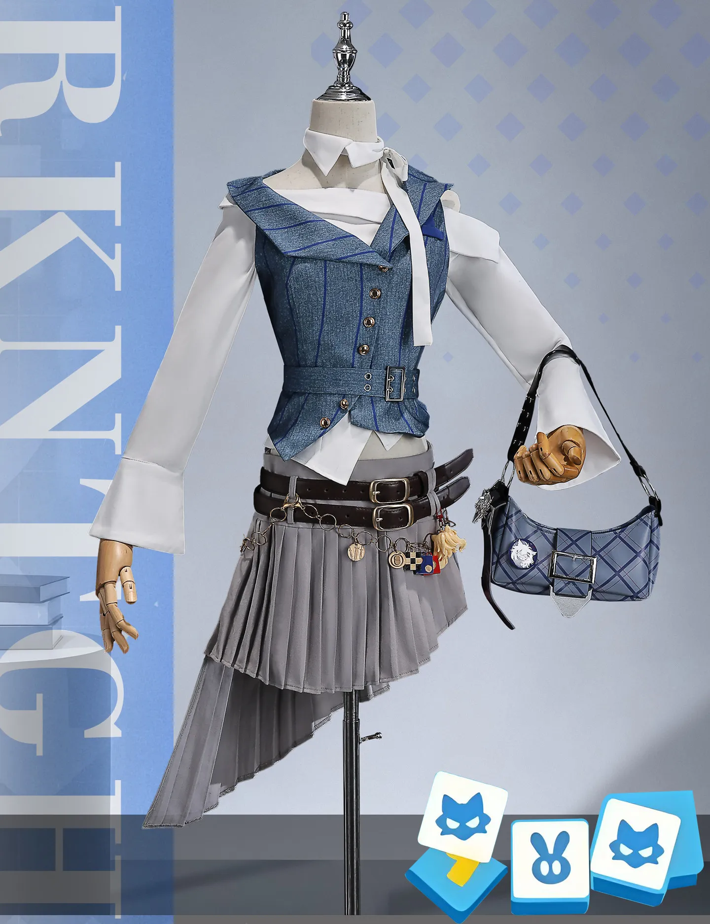 Arknights x Domino's Pizza Collaboration Texas Cosplay Costume Full Set Eliegant Dress Women Halloween Role Play Outfit Onicos
Arknights x Domino's Pizza Collaboration Texas Cosplay Costume Full Set Eliegant Dress Women Halloween Role Play Outfit Onicos