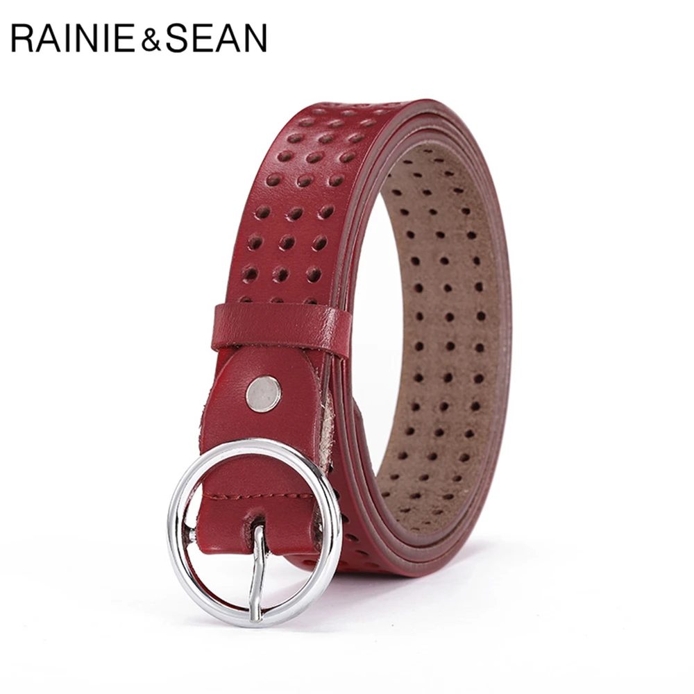 New Design White Waist Belts Women Hollow Out Real Leather Belts for Women Round Buckle Brand Female Trousers Belt for Jeans
New Design White Waist Belts Women Hollow Out Real Leather Belts for Women Round Buckle Brand Female Trousers Belt for Jeans