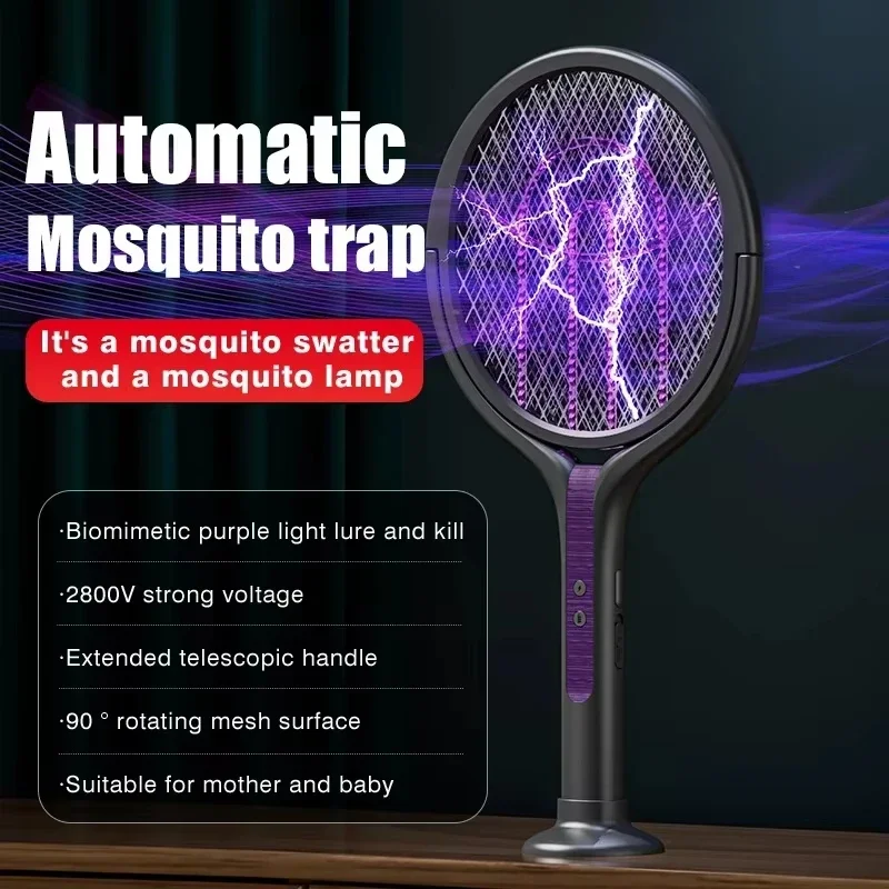 Electric Mosquito Swatter Retractable Killer Lamp Outdoor Mosquito Trap Mosquito Killer Lamps Repellent Lighting
Electric Mosquito Swatter Retractable Killer Lamp Outdoor Mosquito Trap Mosquito Killer Lamps Repellent Lighting