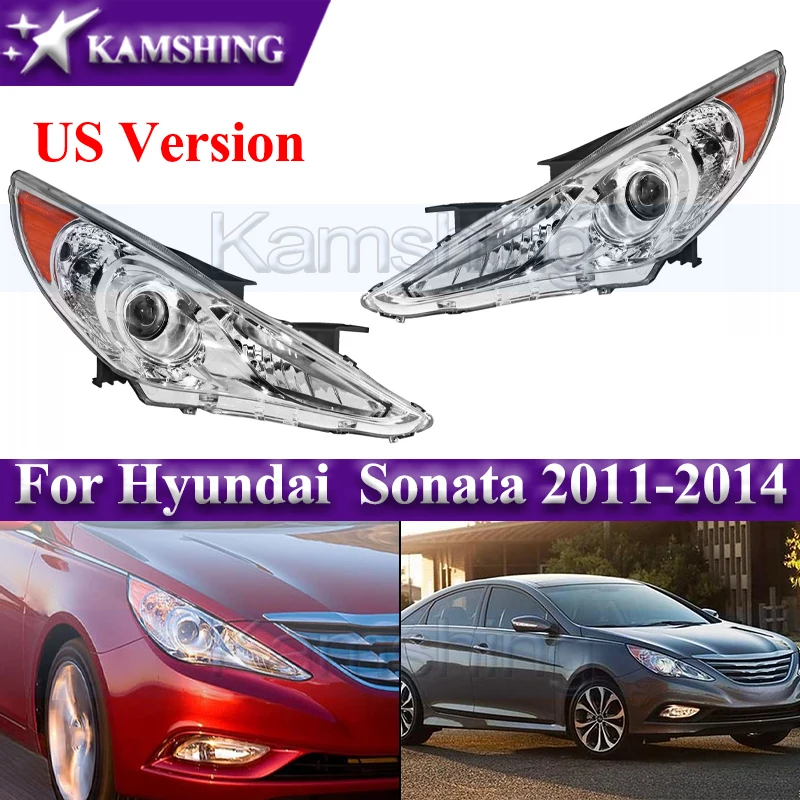 Kamshing a pair US Version Front Bumper Headlight For Hyundai Sonata 2011-2014 Front Headlamp Head Lamp Head Light
Kamshing a pair US Version Front Bumper Headlight For Hyundai Sonata 2011-2014 Front Headlamp Head Lamp Head Light