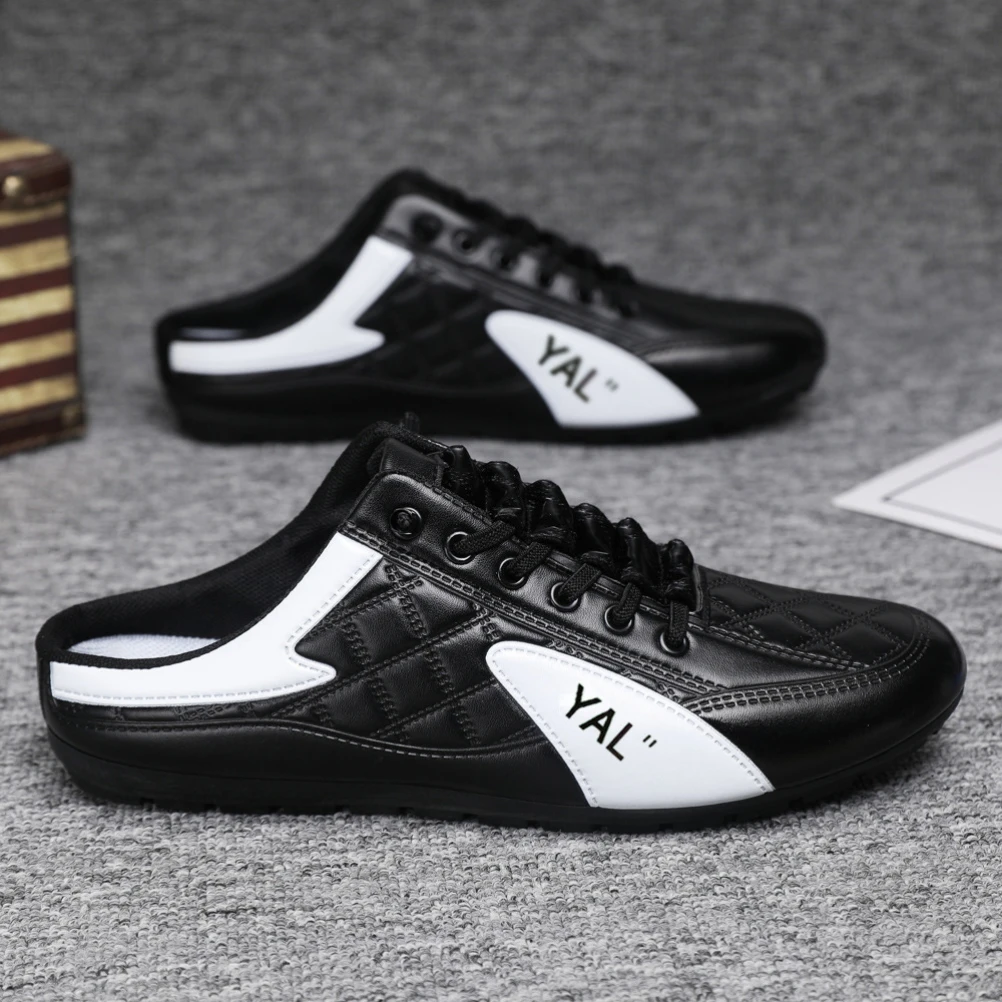 Men's Slip-On Driving Shoes Breathable Flat Backless Casual Loafers Spring Summer Fashion Footwear for Young Sports Lovers
Men's Slip-On Driving Shoes Breathable Flat Backless Casual Loafers Spring Summer Fashion Footwear for Young Sports Lovers