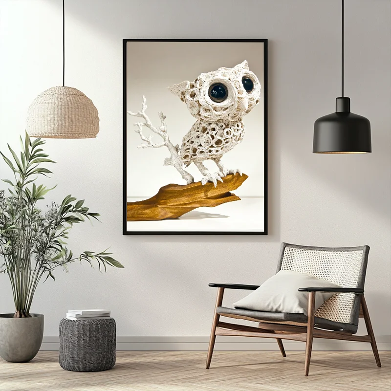 Modern Artistic Owl Wall Art Decor Creative Sculpture Design Hot Selling Living Room Home Decor
Modern Artistic Owl Wall Art Decor Creative Sculpture Design Hot Selling Living Room Home Decor
