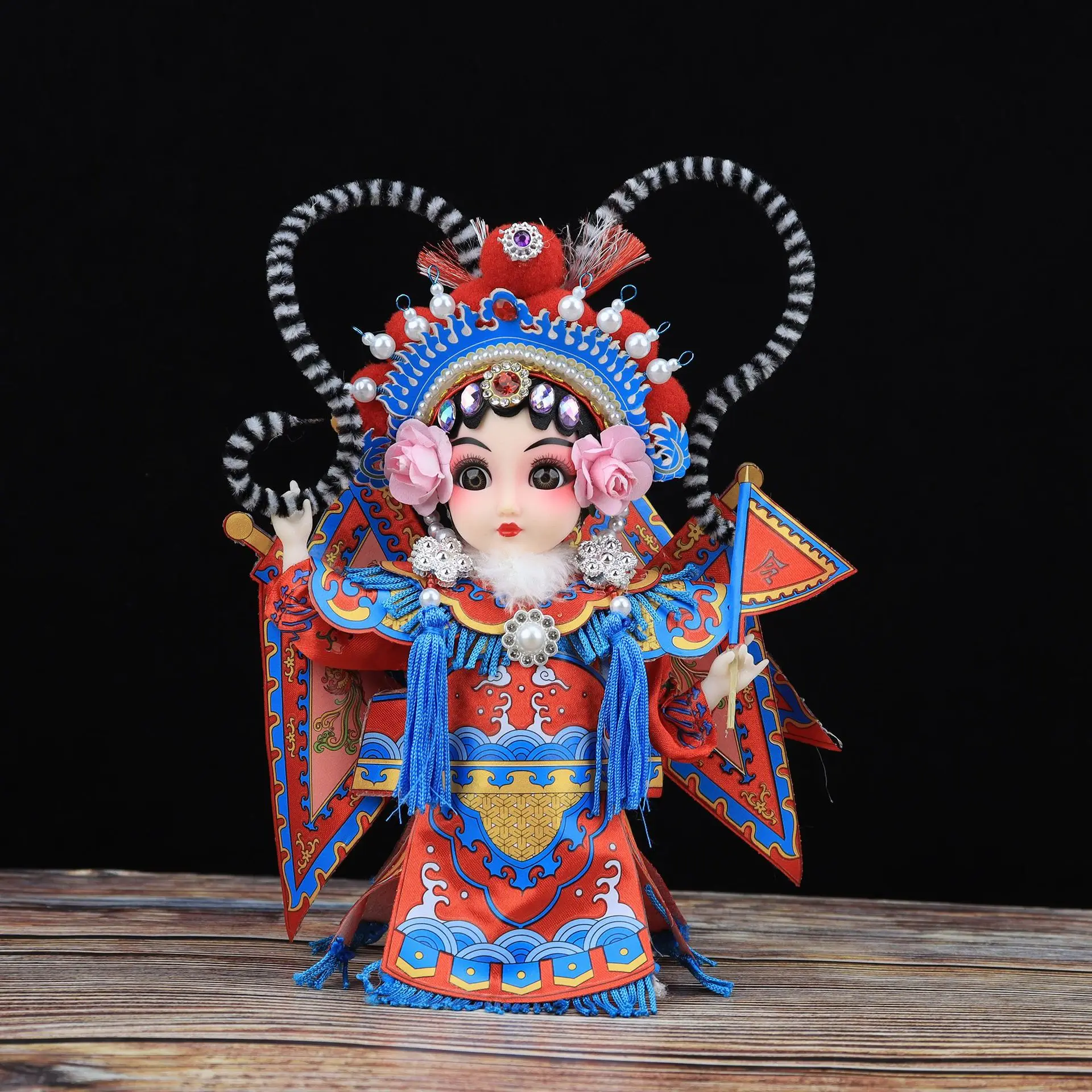 17cm Chinese Peking Opera Silk Doll Traditional Folk Craft Handmade Cultural Ornament Home Decor Asian Art Collectible Gift
17cm Chinese Peking Opera Silk Doll Traditional Folk Craft Handmade Cultural Ornament Home Decor Asian Art Collectible Gift
