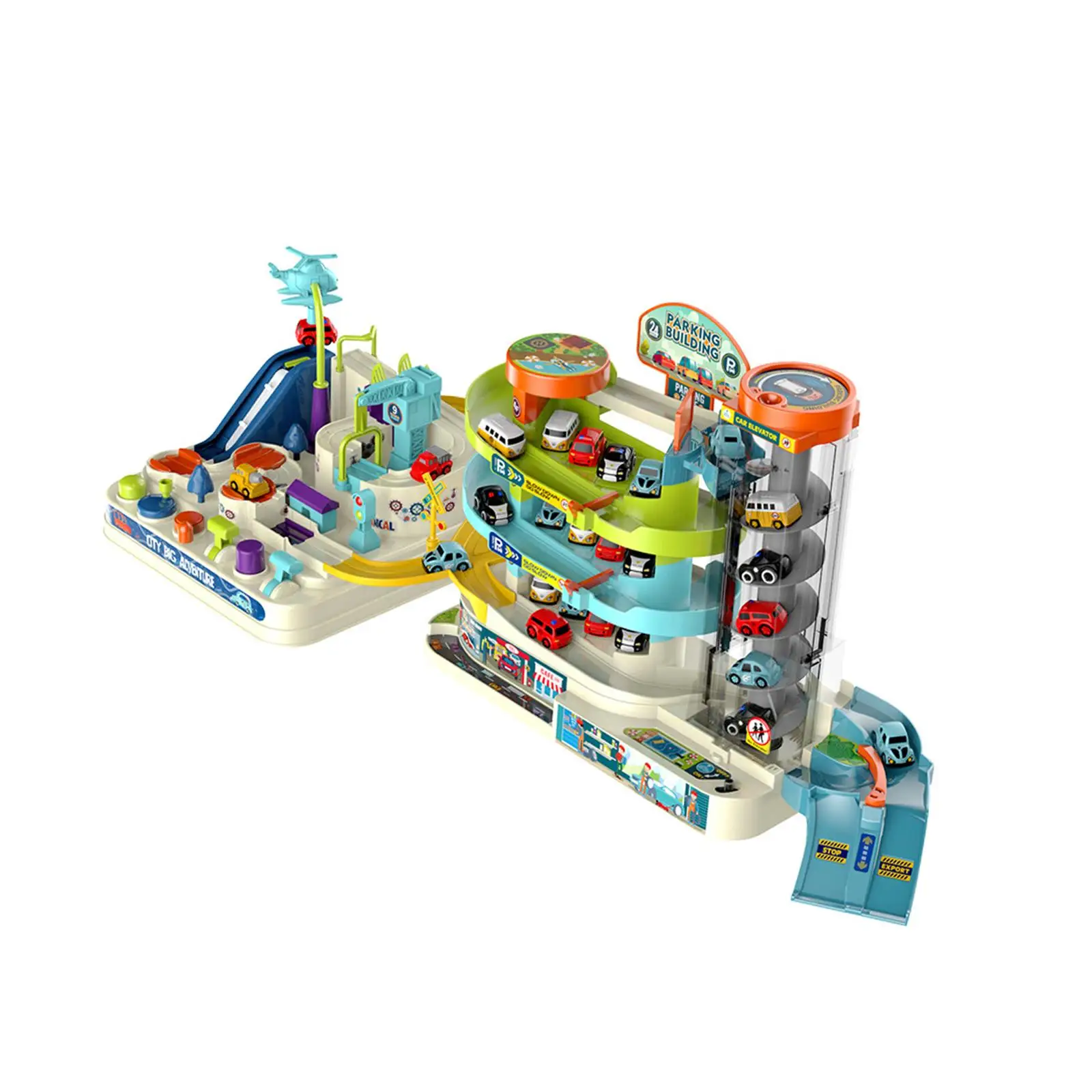 City Car Parking Toy Set with Sound and Light Kids Play Vehicles for Child
City Car Parking Toy Set with Sound and Light Kids Play Vehicles for Child