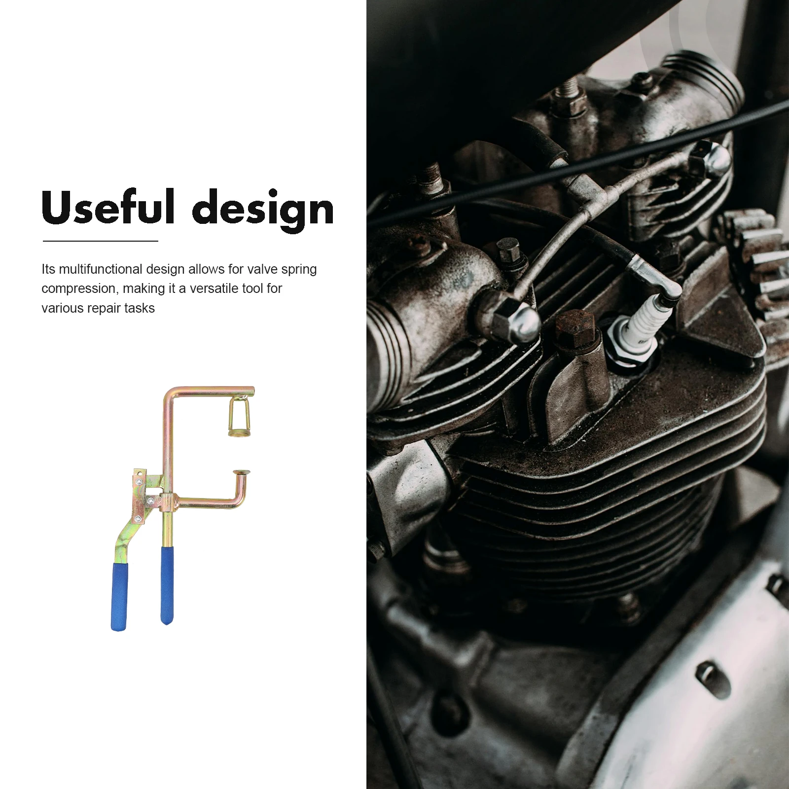 Motorcycle Valve Tools Clamps Metal Remover Spring Compressor Durable Multi Functional Repair Large Bike Engines Efficient Easy
Motorcycle Valve Tools Clamps Metal Remover Spring Compressor Durable Multi Functional Repair Large Bike Engines Efficient Easy