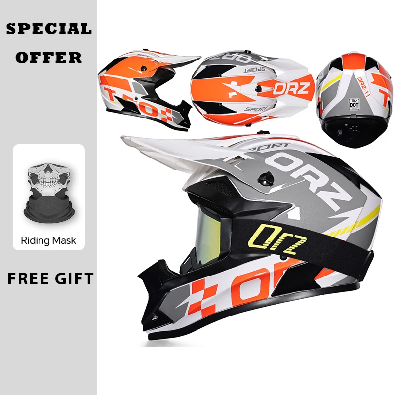 Motocross Helmet DOT Approved Dirt Bike Adult ATV Downhill Mountain Bike DH Hood Helmet Cross Helmet Capacetes Casco Moto
Motocross Helmet DOT Approved Dirt Bike Adult ATV Downhill Mountain Bike DH Hood Helmet Cross Helmet Capacetes Casco Moto