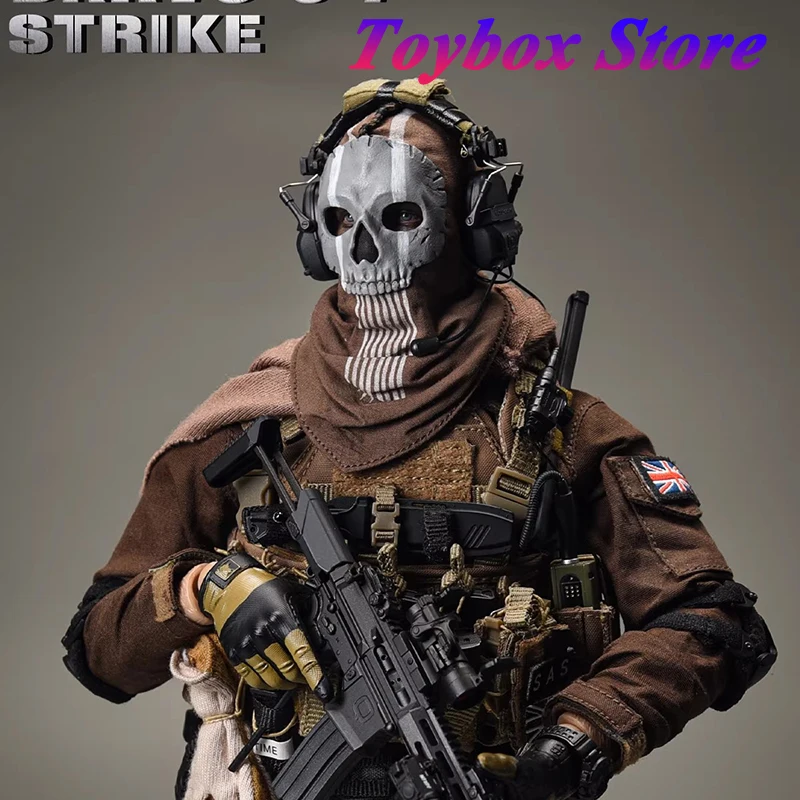 1/6 Bravo 0-7 Strike Военная фигурка SAS GHOST Военная боевая ткань 12 дюймов Легкий и простой ES GA1010 Дисплей Модель солдата
1/6 Bravo 0-7 Strike Военная фигурка SAS GHOST Военная боевая ткань 12 дюймов Легкий и простой ES GA1010 Дисплей Модель солдата