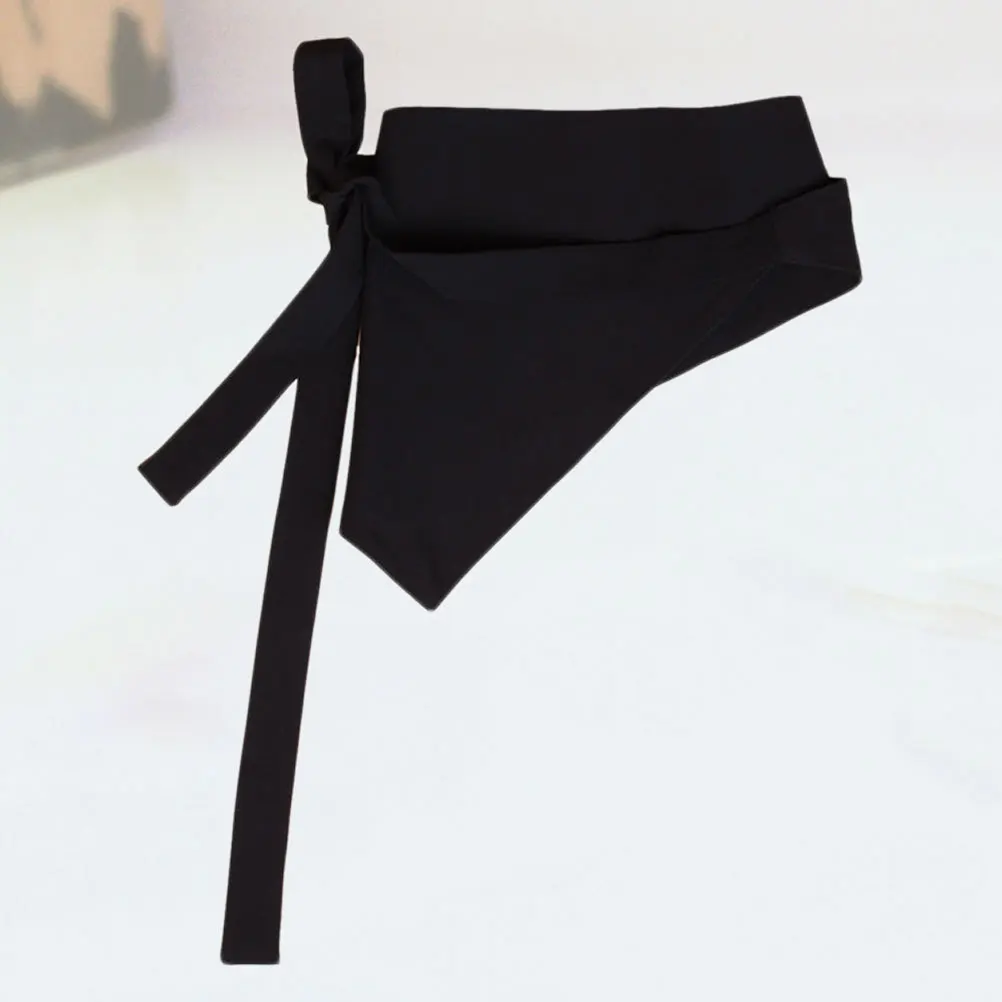 Triangle Knotted Irregular Cloth Belt Black Waistband Fashion Clothes Accessory for Dress Shirt and Blouse Clothes Belt
Triangle Knotted Irregular Cloth Belt Black Waistband Fashion Clothes Accessory for Dress Shirt and Blouse Clothes Belt