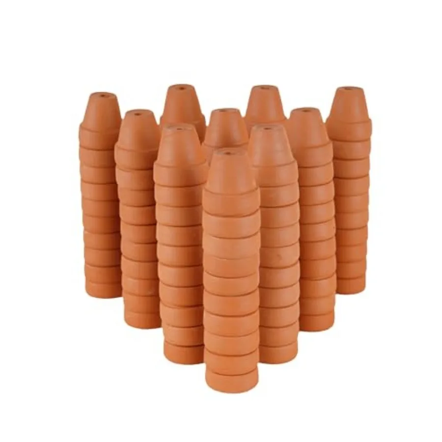 1.5 Inch Terracotta Pots Pack of - Mini Clay Pot with Drainage Hole for Tiny Cactus Herb lithop Succulent Nursery Pots for Home
1.5 Inch Terracotta Pots Pack of - Mini Clay Pot with Drainage Hole for Tiny Cactus Herb lithop Succulent Nursery Pots for Home