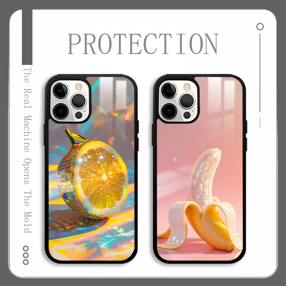 Disco Fruit Lemon Banana Phone Case For IPhone 16 15 14 13 12 11 Pro Xs Max Mini Plus Celulares Hard Funda
Disco Fruit Lemon Banana Phone Case For IPhone 16 15 14 13 12 11 Pro Xs Max Mini Plus Celulares Hard Funda