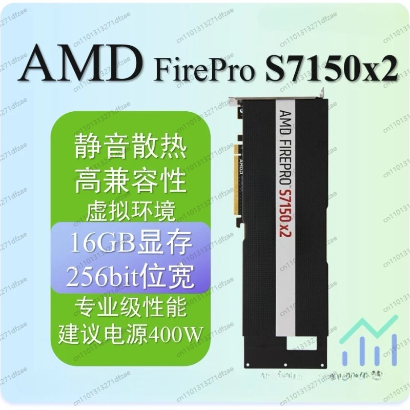 Высокопроизводительная виртуализированная видеокарта FirePro S7150 X2 с графическим процессором для серверов
Высокопроизводительная виртуализированная видеокарта FirePro S7150 X2 с графическим процессором для серверов
