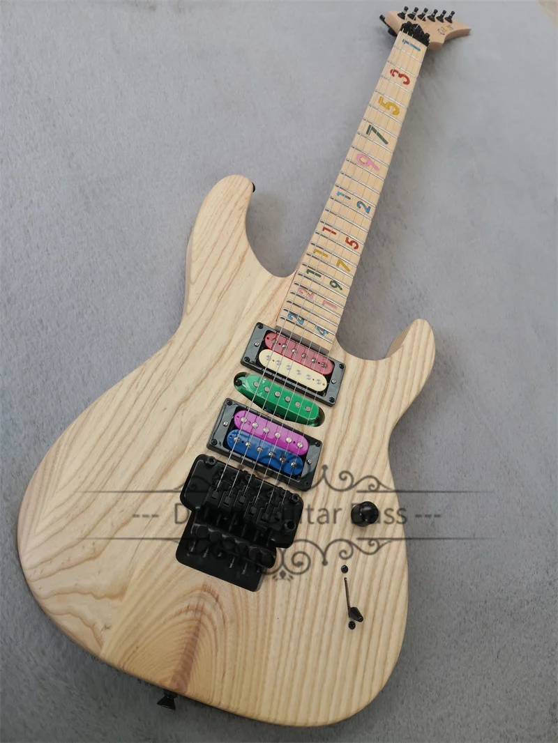 Natural Electric Guitar CAR Guitar ASH Wood Body Color Pickups Digital Mosaic Maple Neck Black Tuners
Natural Electric Guitar CAR Guitar ASH Wood Body Color Pickups Digital Mosaic Maple Neck Black Tuners